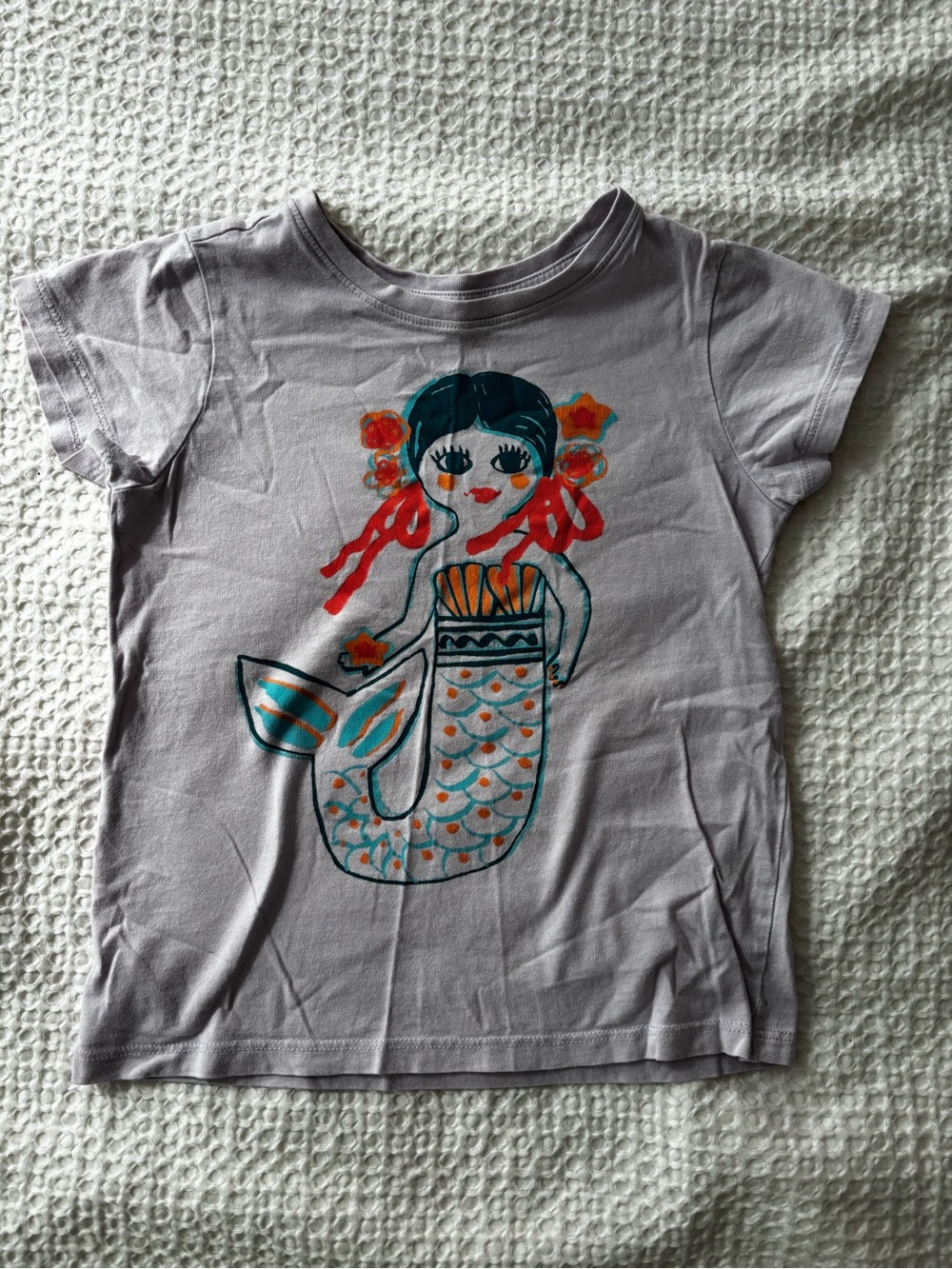 Tea Collection Mermaid T Shirt, Girls Size 5/XS